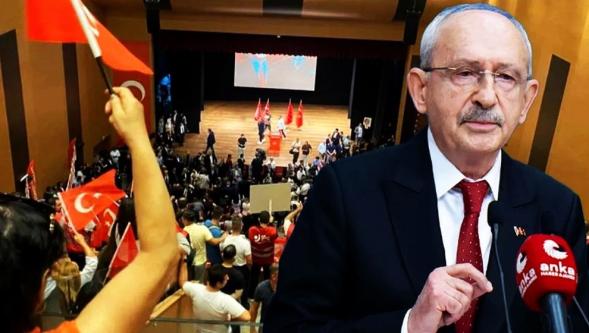 Kılıçdaroğlu'nun katıldığı CHP'nin üye alım töreninde 'figüran' iddiası: "Yüzlercesi parayla taşındı..!"