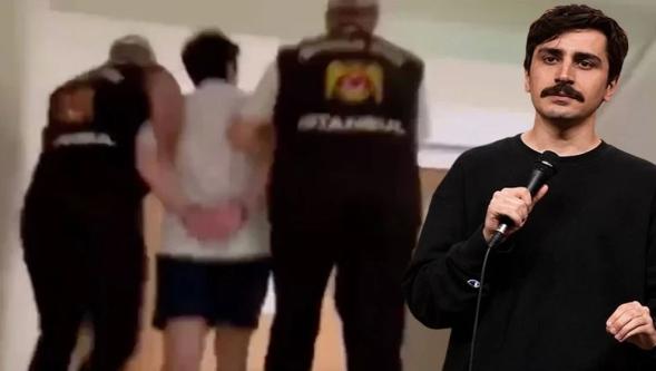 Komedyen Deniz Göktaş'a ters kelepçe..!