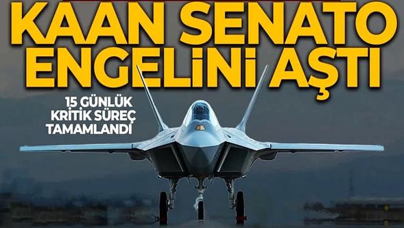 Milli muharip uçağı KAAN motoru için ABD'de kritik eşik aşıldı...