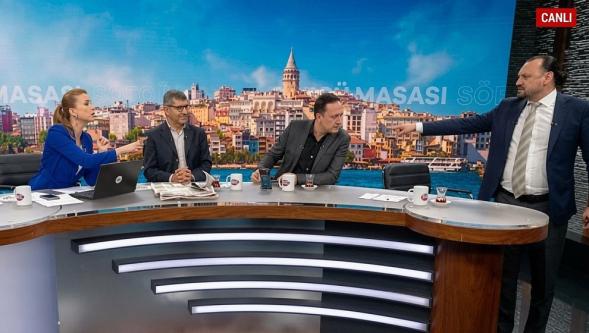 Sözcü TV'de ortalık karıştı, hakaretler havada uçuştu: "Geri zekâlı, aptal…"
