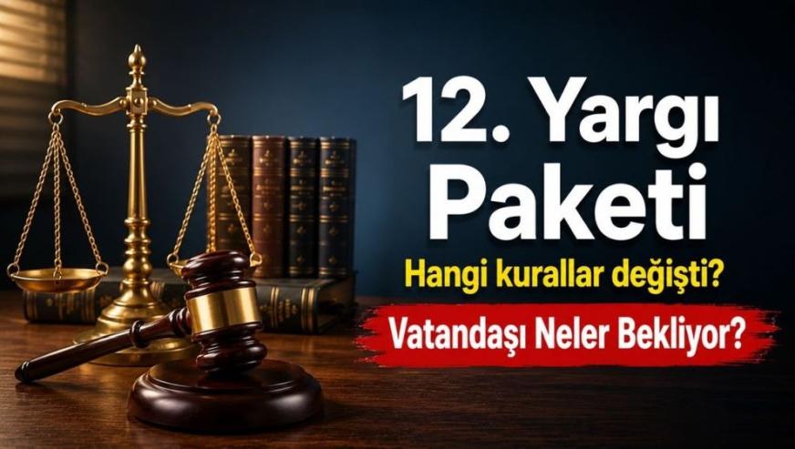 12. Yargı Paketi Resmi Gazete'de yayımlandı! IBAN düzenlemesi yürürlüğe girdi…