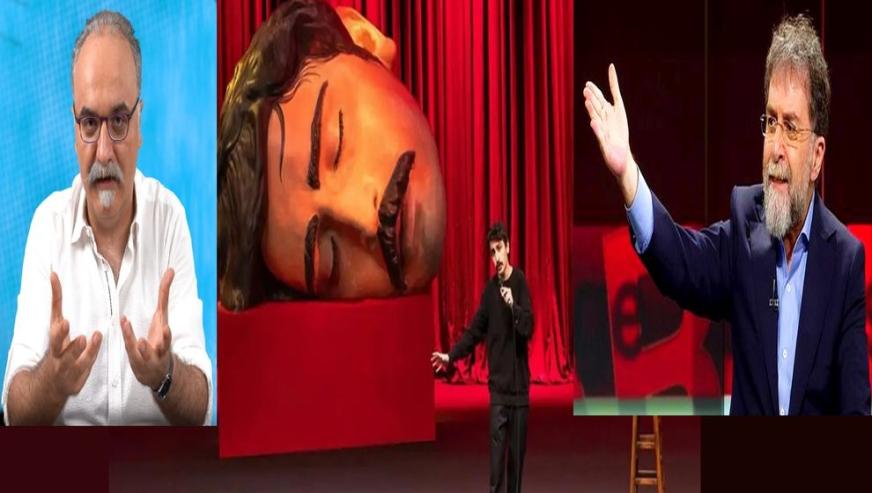 Ahmet Hakan'dan komedyen Deniz Göktaş'a destek veren tarihçi Safa Gürkan'a: "Yesinler senin sınırsız mizah özgürlüğünü..!"