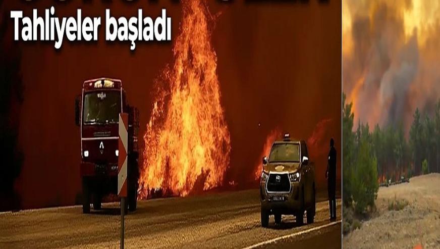 Fethiye-Antalya Karayolu ulaşıma kapatıldı! Muğla ve Antalya'da korkulan görüntü...