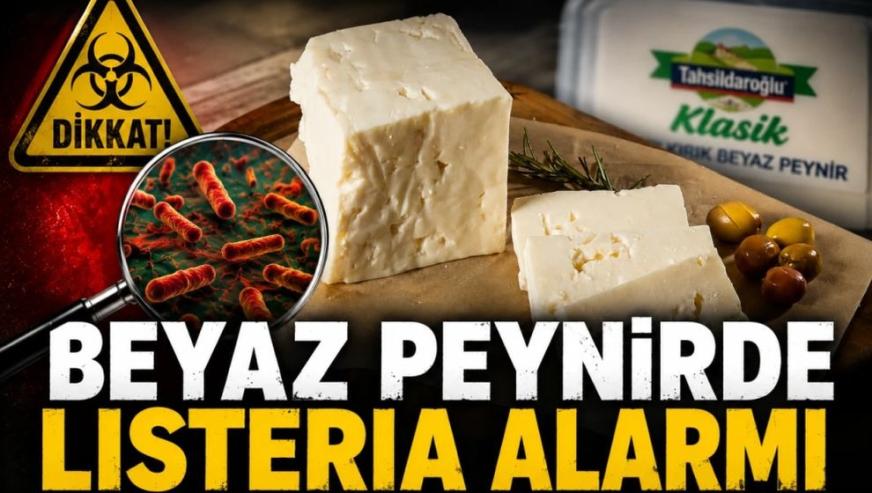 Ünlü peynir markasında tehlikeli bakteri tespit edildi..!