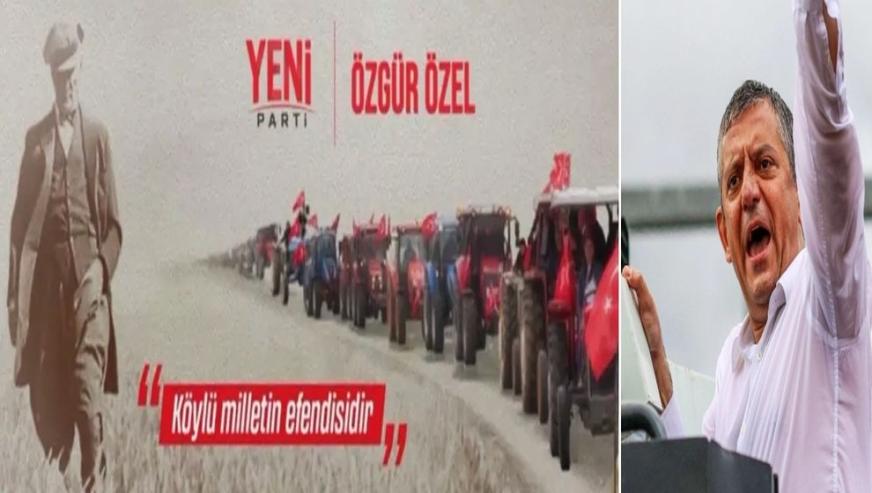 YENİ Parti'nin logosu belli oldu... Özgür Özel'den sosyal medya hamlesi!