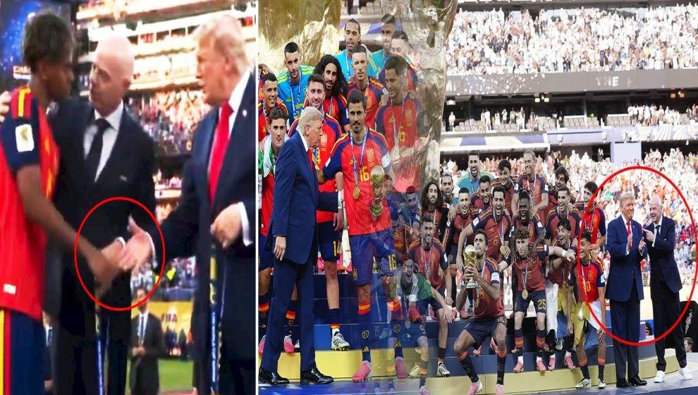 Lamine Yamal'dan Donald Trump'a tarihi ayar! Görüntü kutlamalara damga vurdu…