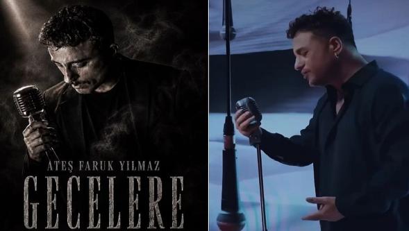 Ateş Faruk Yılmaz yeni klibi "Gecelere" ile dijital çağa meydan okuyor...
