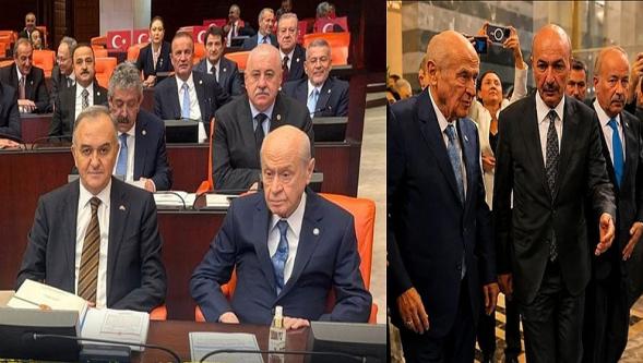 "Çerçeve Yasa" Meclis'ten geçti! MHP lideri Bahçeli'den tek cümlelik mesaj...