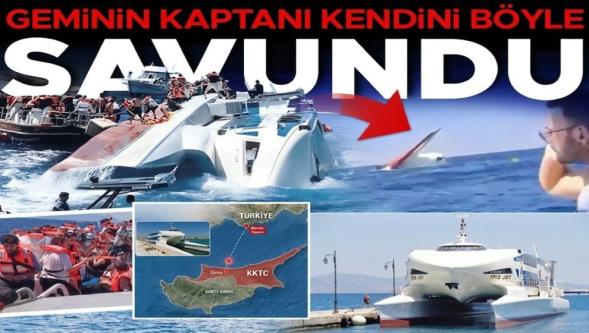 Girne'de 8 kişinin öldüğü gemi faciasında kaptanın ifadesi ortaya çıktı: "Geminin ön tarafı kopunca alabora oldu..!"