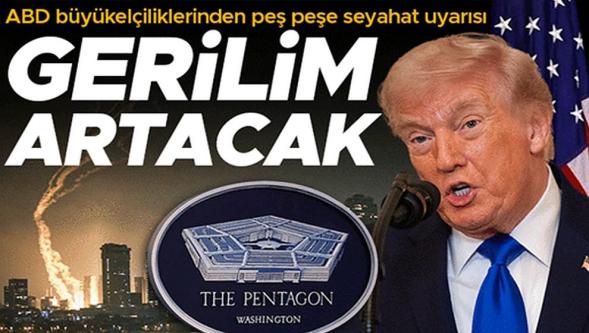 'İran'la gerilim artacak' sinyali! ABD Büyükelçilerinden peş peşe uyarılar...