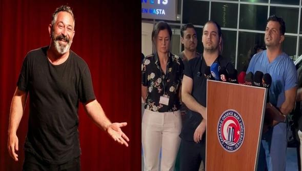 Kalp krizi geçiren Cem Yılmaz'ın doktorundan ilk açıklama: "Bir insanın geçirebileceği büyük kalp krizlerinden biriyle,.."
