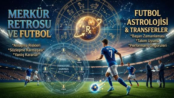 Merkür Retrosunda Transfer Çılgınlığı: Hangi Takımı Risk, Hangi Takımı Şampiyonluk Bekliyor?