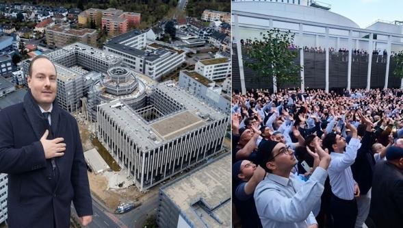 Süleymancılar Almanya'dan bu görüntüleri paylaştı...
