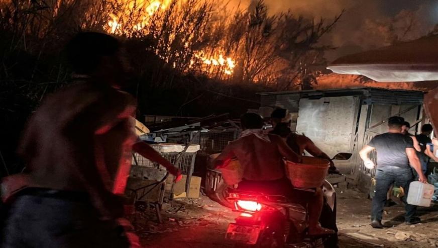 Alevler evlere sıçradı... Fethiye'de orman yangını: Havadan ve karadan müdahale ediliyor...