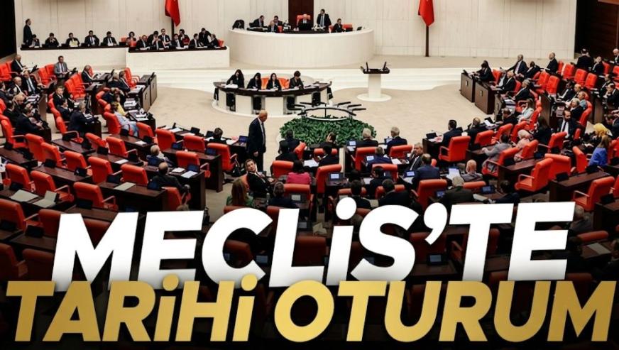 "Terörsüz Türkiye" sürecinde tarihi gün... Gözler Meclis'te! Rekor oy bekleniyor..!