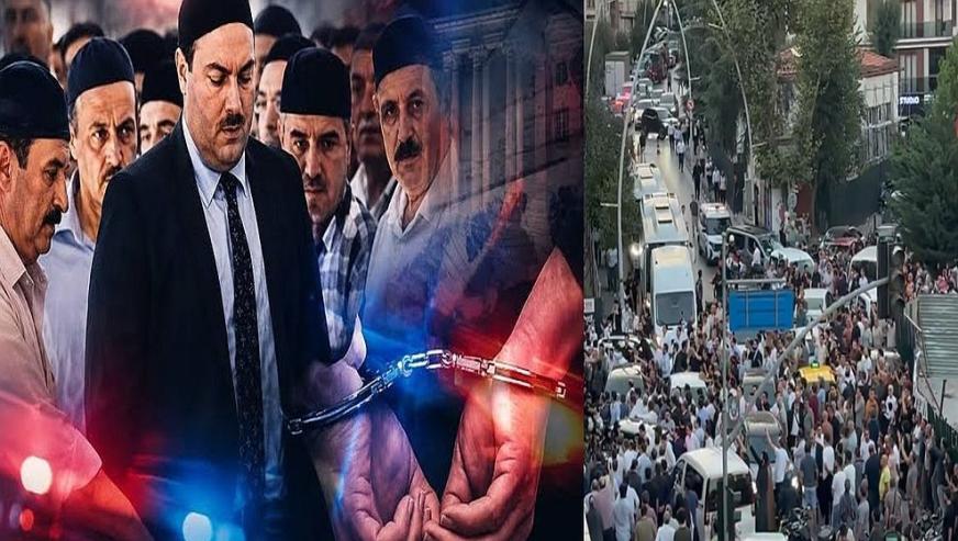 Ümraniye'de Süleymancılara operasyon! Polislerle arbede yaşandı...