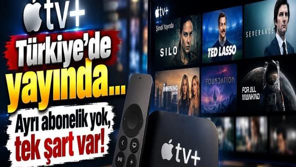 Apple TV Türkiye’de yayında… Ayrı abonelik yok, tek şart var!