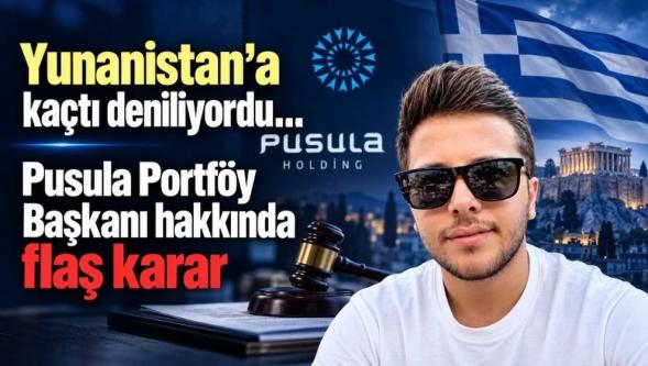 Pusula Portföy Başkanı Muhammet Yarız hakkında flaş karar..!