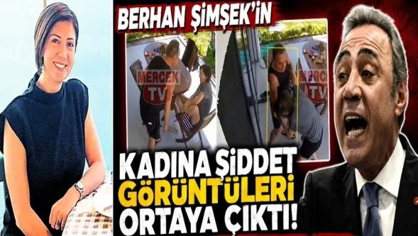 Tekme attı, zorla içeri götürdü! Berhan Şimşek'in kadına şiddet görüntüleri ortaya çıktı..!
