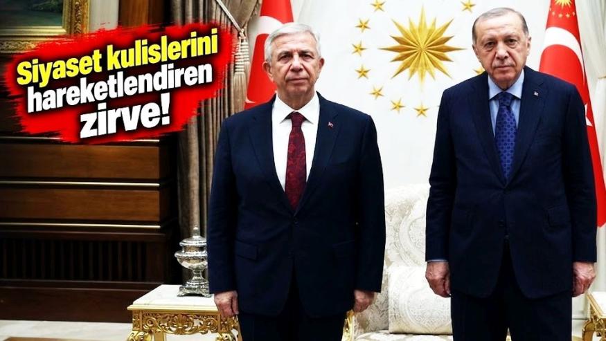 Cumhurbaşkanı Erdoğan Mansur Yavaş'ı kabul etti... Yavaş'tan ilk açıklama geldi!