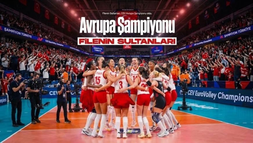 Filenin Sultanları tarih yazdı... Avrupa şampiyonuyuz!
