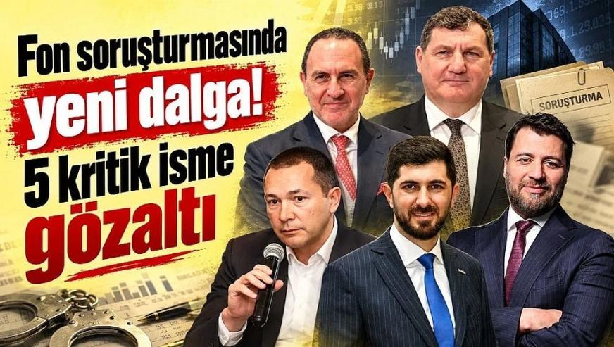 Fon krizinde operasyon büyüyor… Pusula Portföy ve Tera Holding yöneticilerine gözaltı!