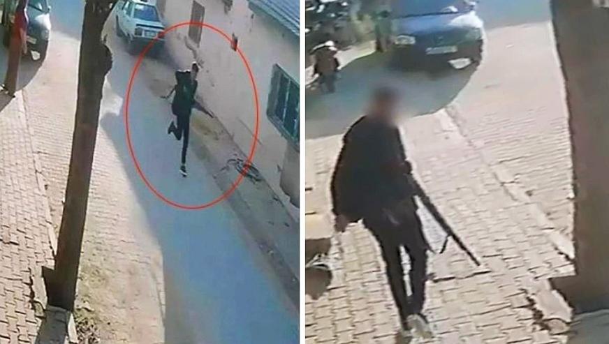 Manisa'da okula ateş açan saldırgan gözaltında... Saldırganın kaçtığı anlar ortaya çıktı!