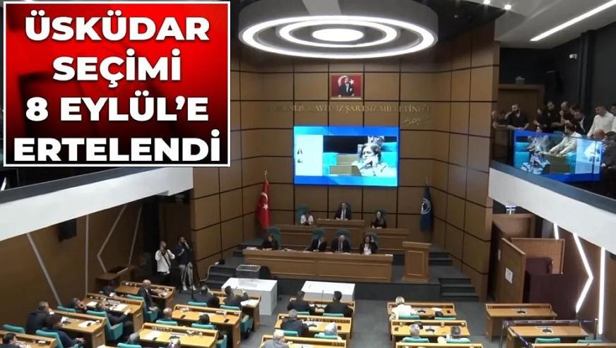 Üsküdar Belediyesi başkan vekili seçimi CHP'li üyelerin 'oylamaya katılmaması' üzerine ertelendi...