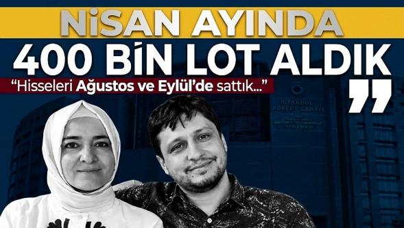 Fatma Betül Sayan Kaya'nın ifadesi ortaya çıktı..!