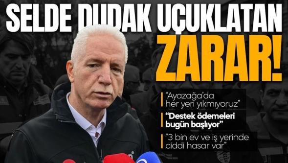 İstanbul Valisi Davut Gül sel felaketinin 'Megakent'e dudak uçuklatan maliyetini açıkladı...