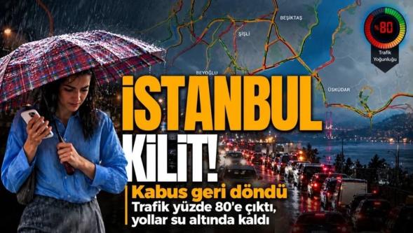 İstanbul'da sel alarmı... Valilik saat verdi, AKOM ilçe ilçe uyardı!