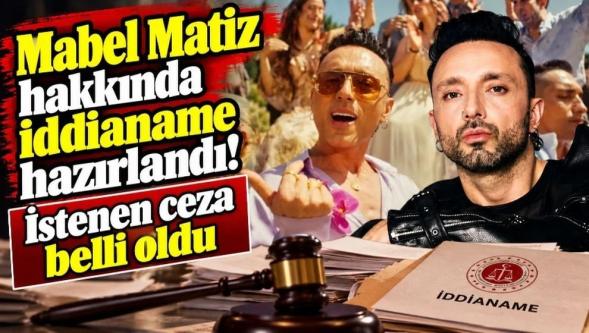 İstenen ceza belli oldu... Mabel Matiz'in şarkı sözlerindeki 'müstehcenlik' soruşturması tamamlandı!