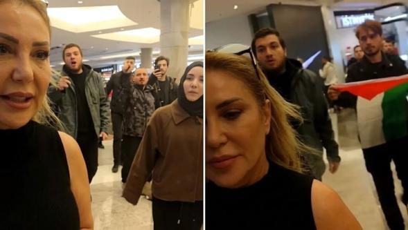 İstinyePark'ta İsrail ordusu iddiası AVM'yi karıştırdı: Klodya Medina'ya protesto!