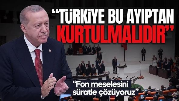 TBMM'de yeni yasama yılı başladı... Cumhurbaşkanı Erdoğan kürsüye geldi, YENİ Parti salonu terk etti..!