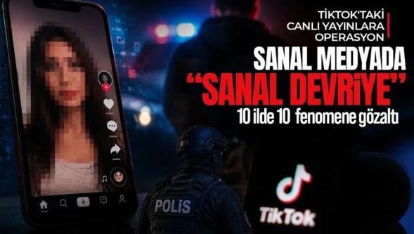 TikTok, Instagram ve X'teki canlı yayınlara operasyon... 'Gerilim ve mağduriyet' yayan 10 kişi gözaltına alındı!