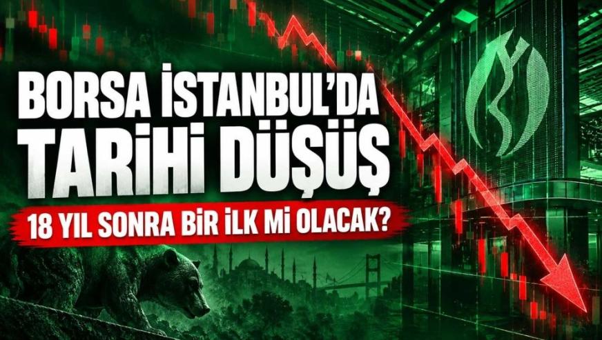 Borsa İstanbul'da güven çöküşü... Yılın tüm kazancı eridi!