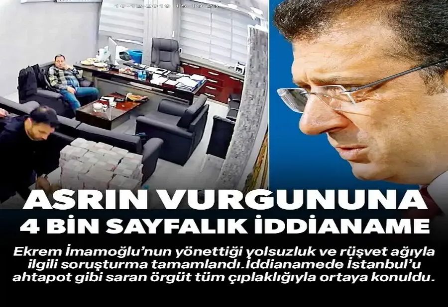 Savcılık açıklamadan Yeni Şafak açıkladı..! Ekrem İmamoğlu “1 numaralı şüpheli” - Resim : 1