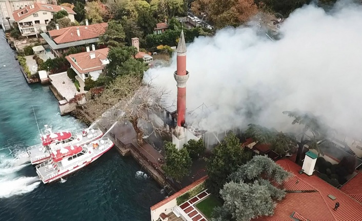 Vaniköy Camiî yangınında gelişme
