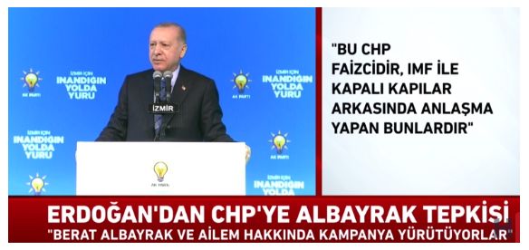 Cumhurbaşkanı Erdoğan'dan CHP'ye Berat Albayrak Tepkisi!