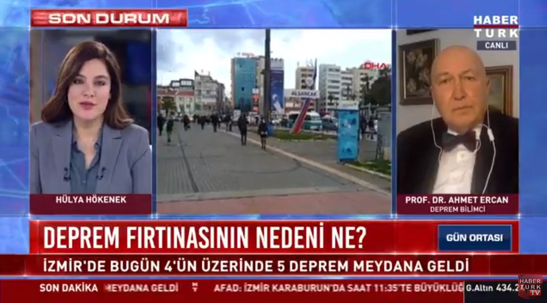 Habertürk TV'de Prof. Dr. Ahmet Ercan'a 'Sansür'!