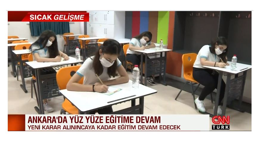 Ankara Valiliği'nden 'Yüz Yüze Eğitime' Devam Kararı!