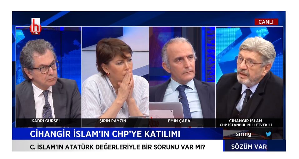CHP'li Cihangir İslam'a Sordular: Atatürk'le Sorununuz Var mı? İşte Cevabı!