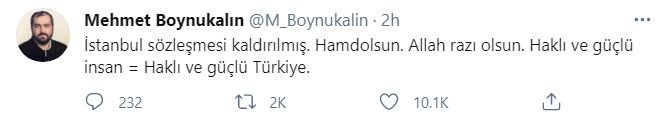 Ayasofya Camii İmamı Mehmet Boynukalın'dan İstanbul Sözleşmesi yorumu: Hamdolsun, Allah razı olsun!