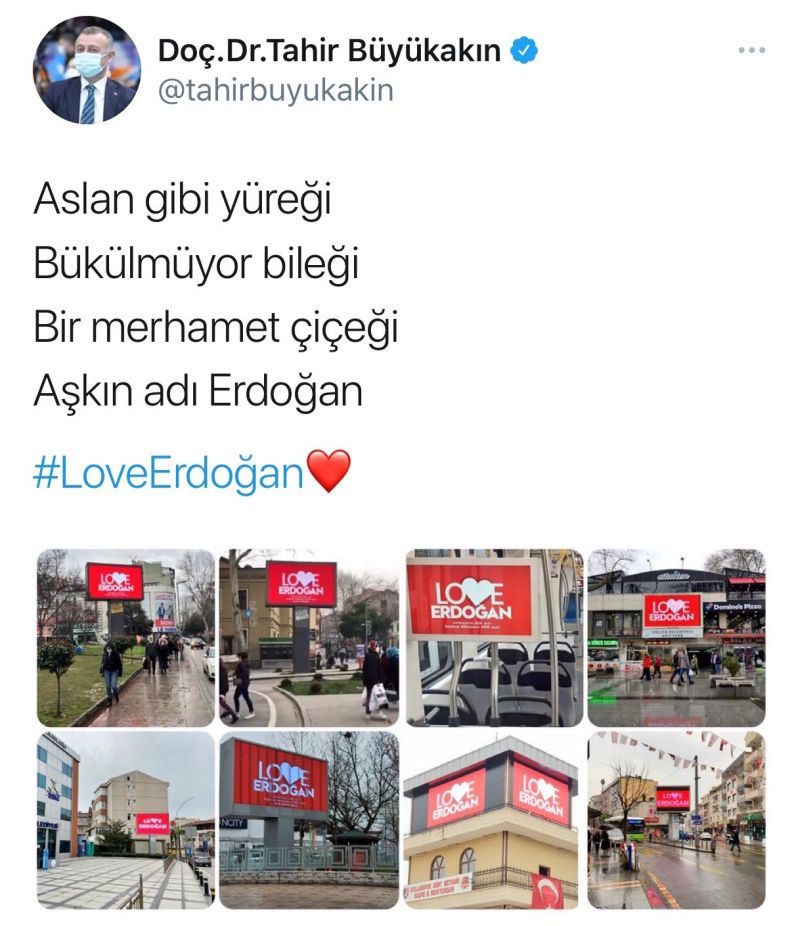 Yurdun Dört Bir Yanından “Stop Erdoğan” Skandalına “Love Erdoğan” Yanıtı!