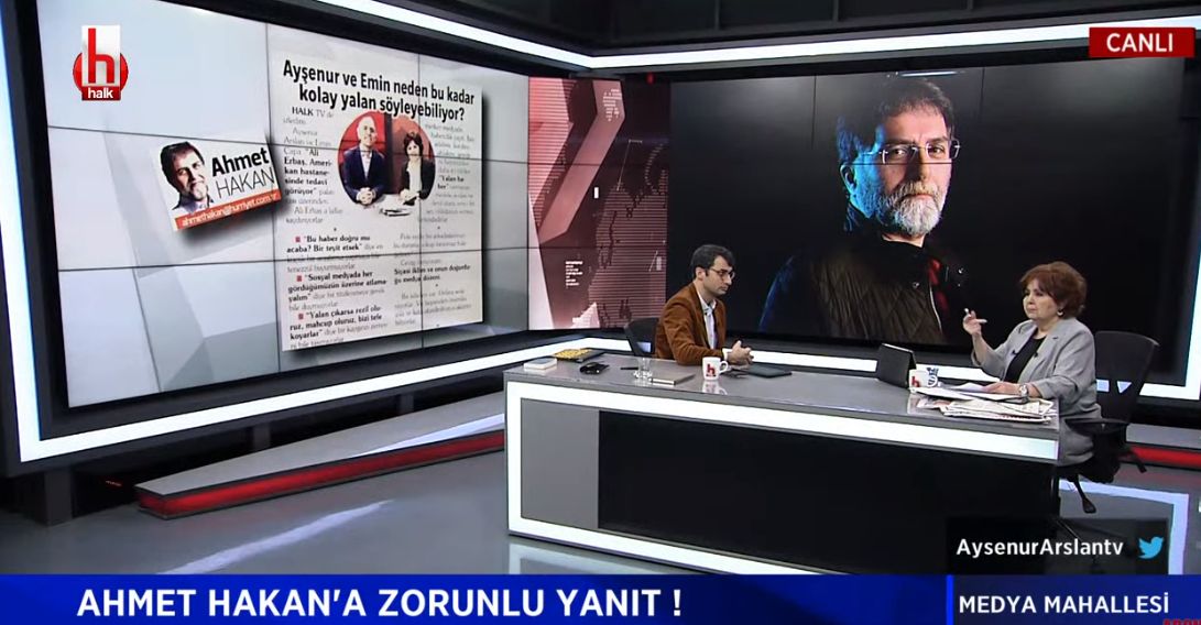 Ayşenur Arslan'dan Ahmet Hakan'a Manidar Yanıt! 'Benimle uğraşacağına sendikalı oldukları için Hürriyet'ten atılan arkadaşlarımız için uğraşsana'