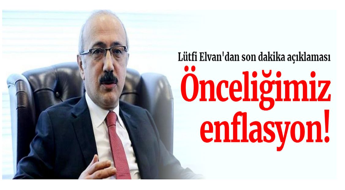 Hazine ve Maliye Bakanı Lütfi Elvan: Herhangi Bir Taviz Olmayacak!