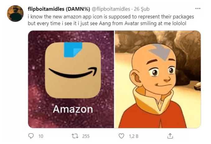 Eskisi Hitler'e benzeyince ortalık karıştı! İşte Amazon'un yeni logosu...