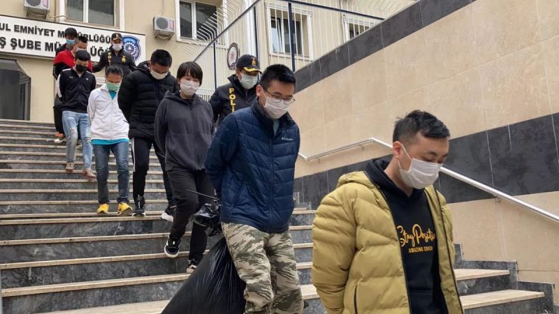 İstanbul'da 'Kripto Para' Operasyonu! 119 Çinli Gözaltına Alındı!