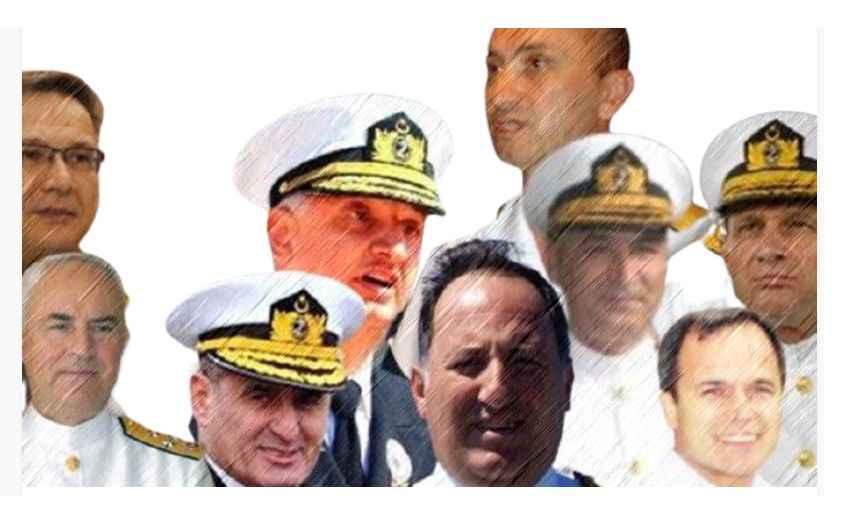 14 emekli amiral serbest