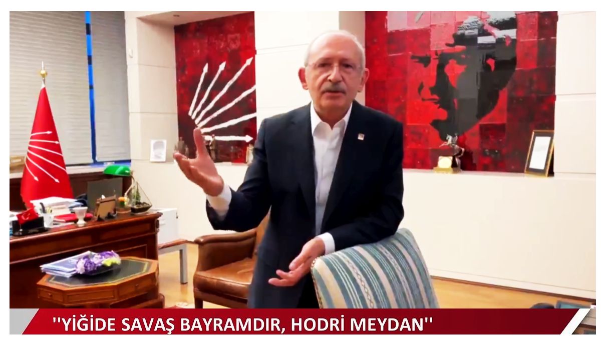 CHP Lideri Kılıçdaroğlu: Yiğide savaş bayramdır, hodri meydan